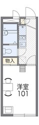 レオパレス三津屋の物件間取画像